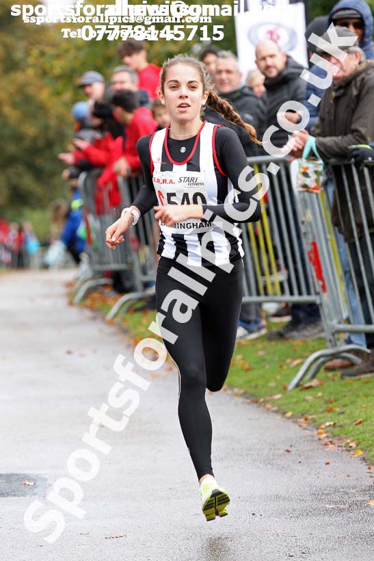 Womens under-17s 3 Stage Relay, 2018 ERRA 6 and 4 Stage and Youngsters Relays. Photo:  David T. Hewitson/Sports for All Pics